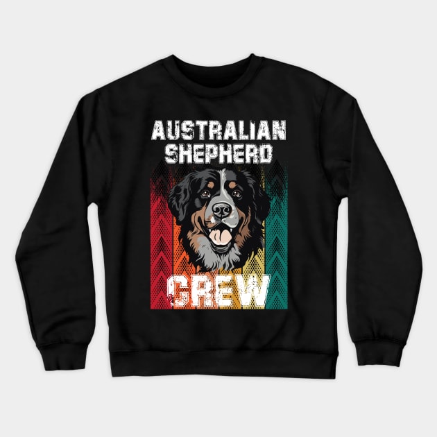 Australian Shepherd Gifts & Aussie Lover Crewneck Sweatshirt by printalpha-art